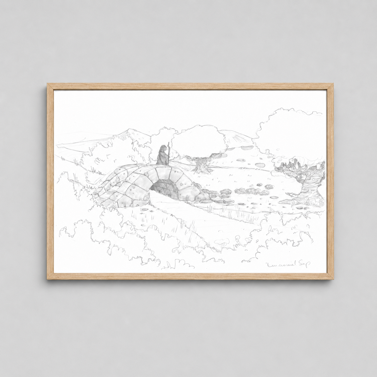 Dessin original - Les Etoiles - Emmanuel Sap